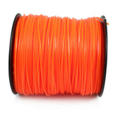 5lb .095 Square Orange Commercial String Trimmer Line Fits Echo Crossfire Shape