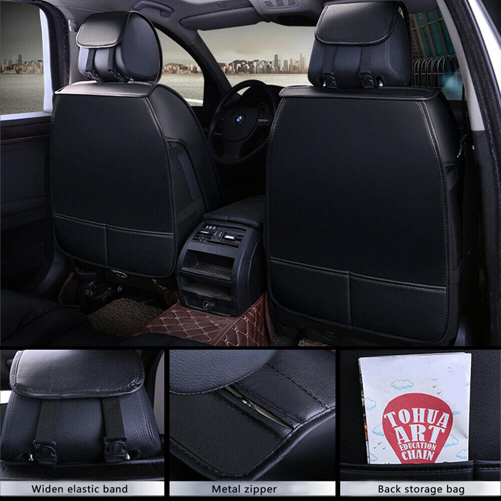 design of 5-Seat Car Leather Seat Covers, 3D Stereo Version