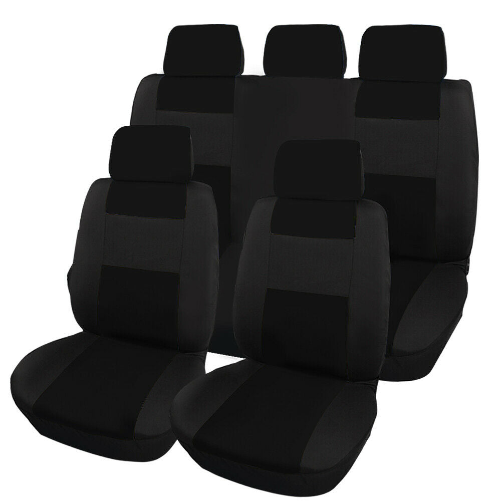 Universal 5 Seater Car Seat Cover Front Rear Seat Protection